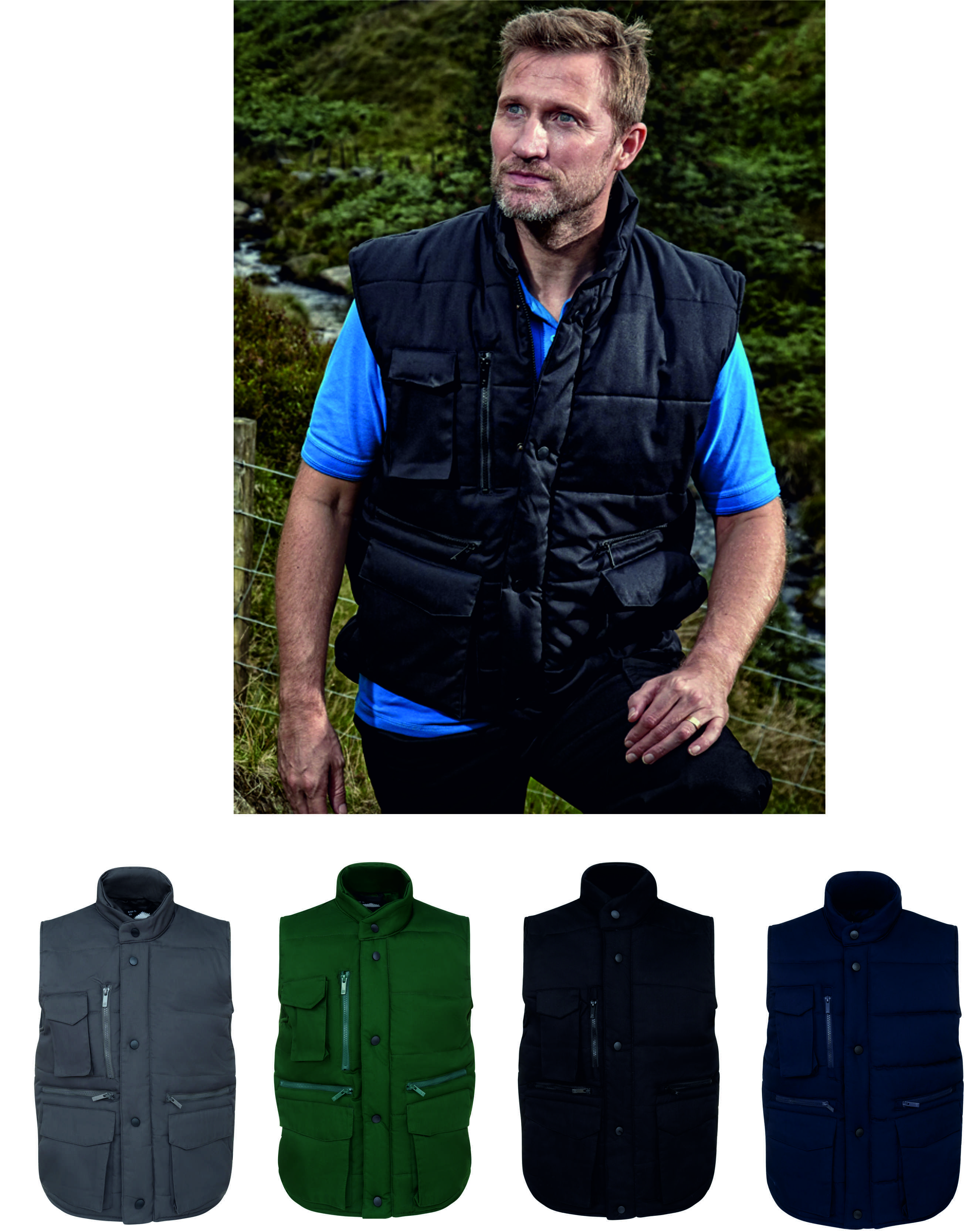 Orn 4700 Eider Body Warmer  Orn 4700 Eider Body Warmer